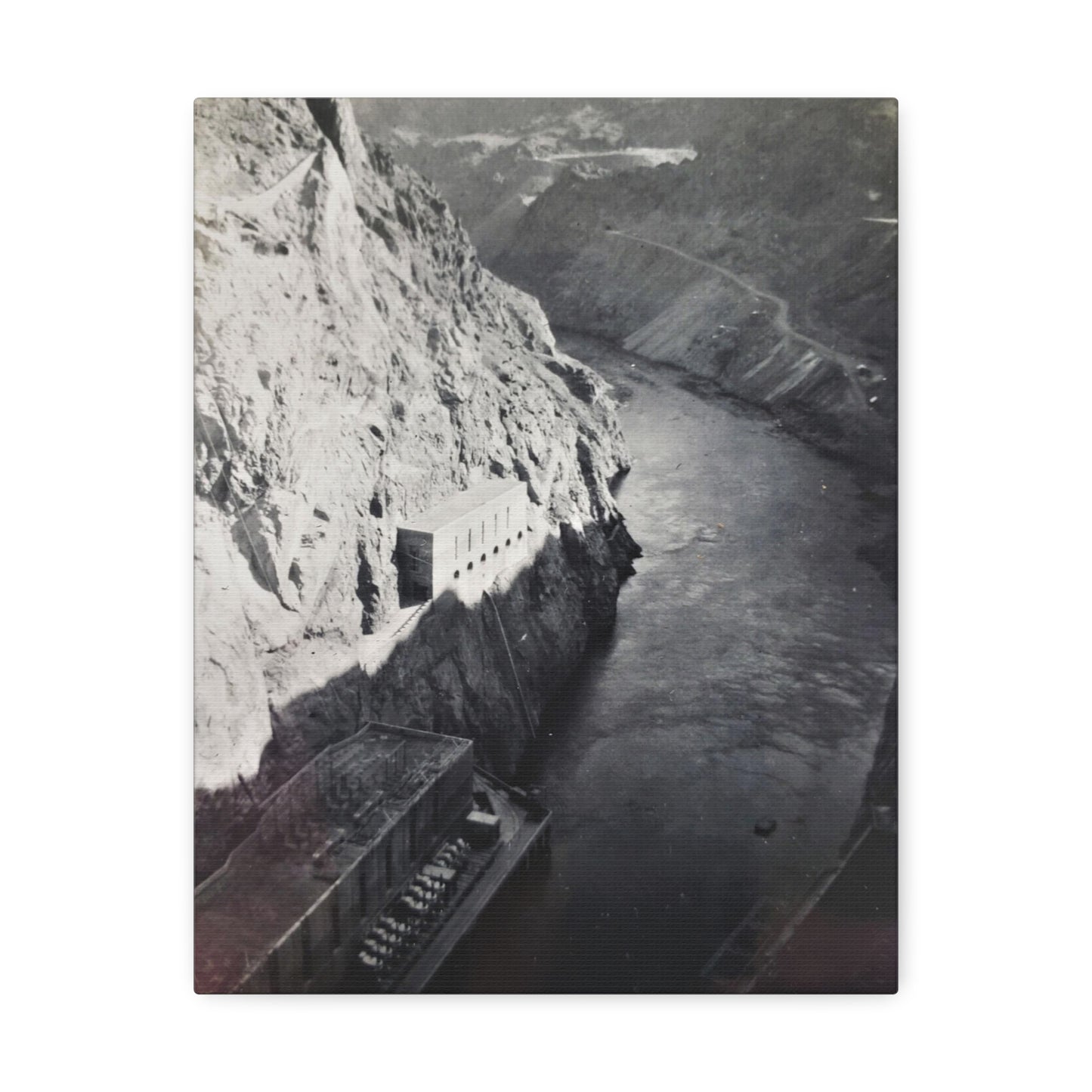 Boulder Dam Stretched Canvas