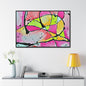 Pink Mouse Gallery Canvas Wraps Horizontal Frame 48″ x 32″ Black 1.25"