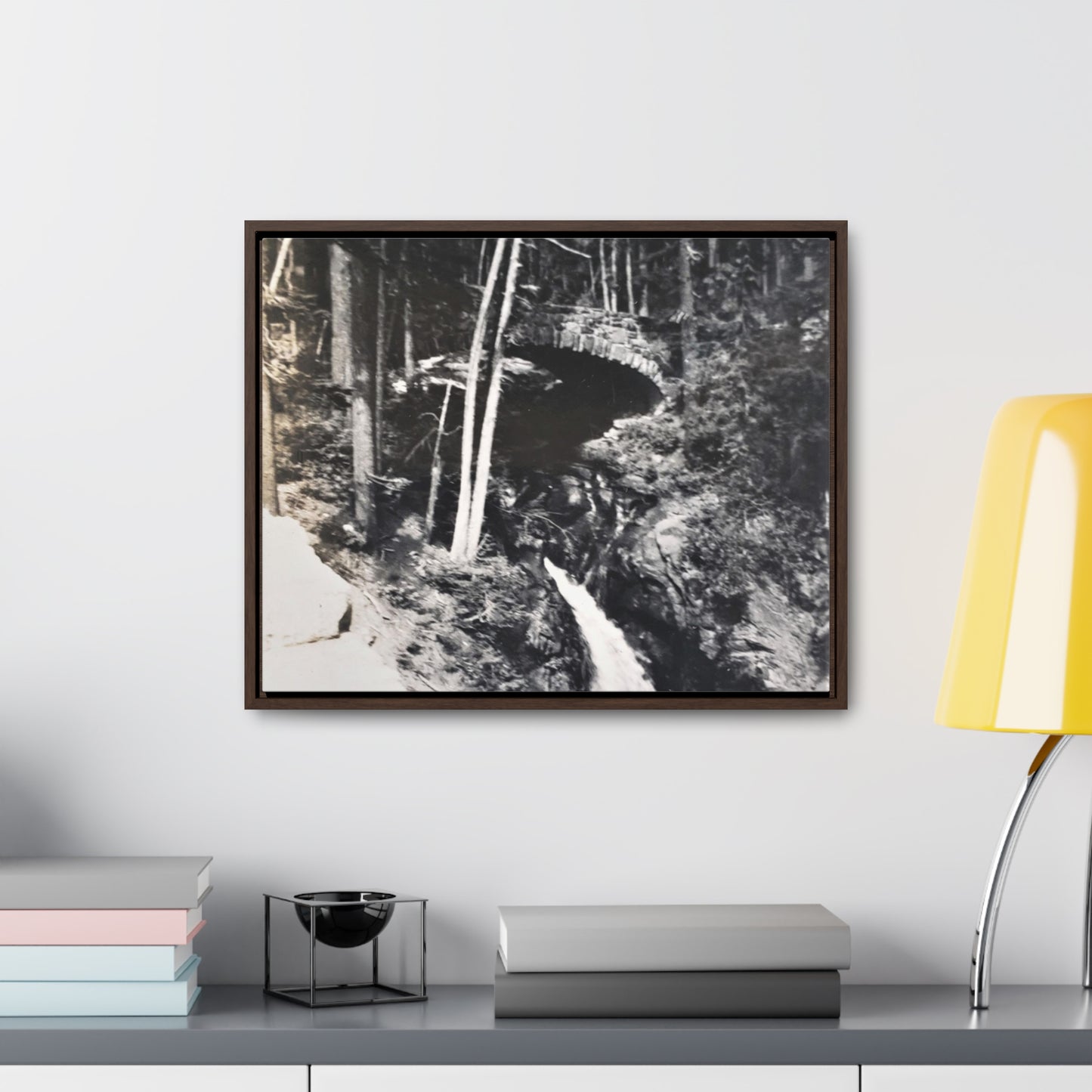 Narada Falls Yellowstone Gallery Canvas Wraps, Horizontal Frame