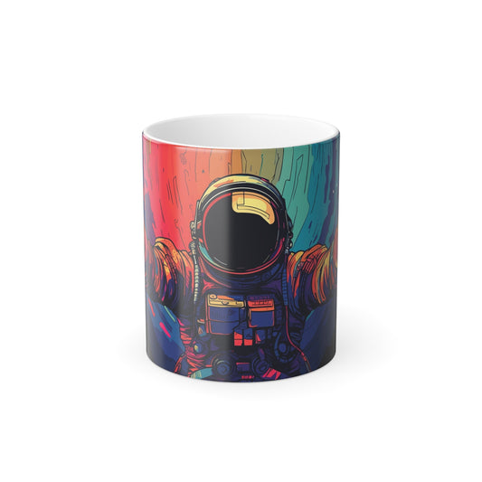 Astronaut Color Morphing Mug - 11oz - Kia Day Design