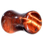 2G Red Tiger Eye Natural Stone Plug- BodyCandy- {{Product type}}