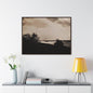 Navy Day New York October 27th 1945 Plane Gallery Canvas Wraps Horizontal Frame 40″ x 30″ Walnut 1.25"