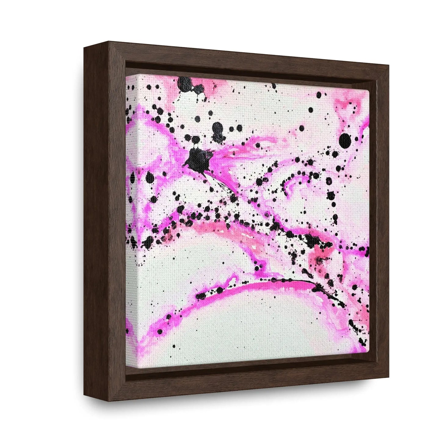 Neon Lightning Gallery Canvas Wraps, Square Frame