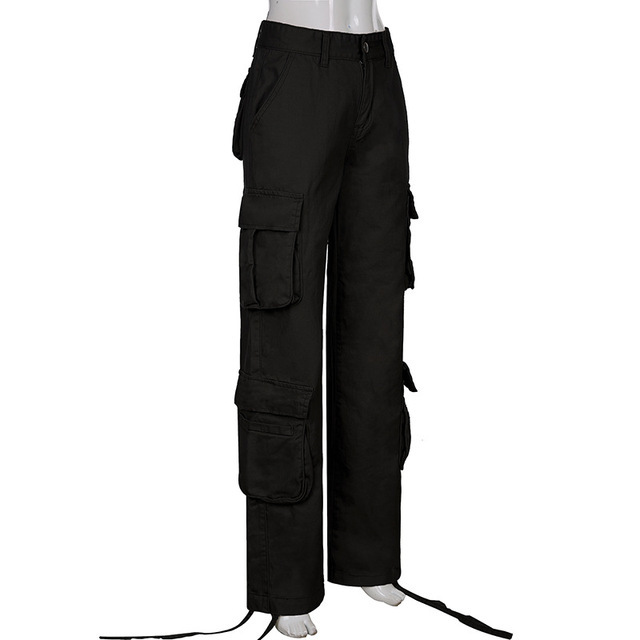 Womens Retro Loose Denim Pants - Black S - Women's Fashion - Women's Clothing - Bottoms - Jeans