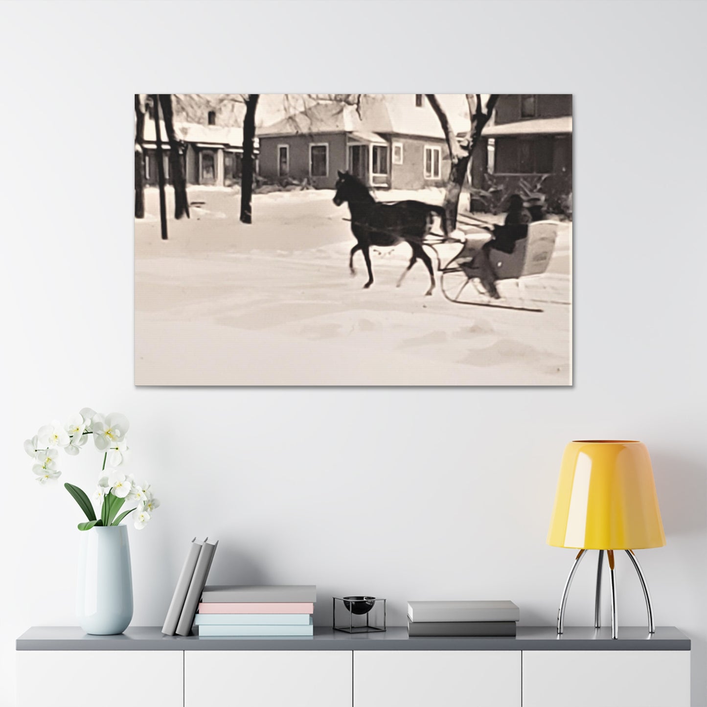 Carriage Ride Canvas Gallery Wraps