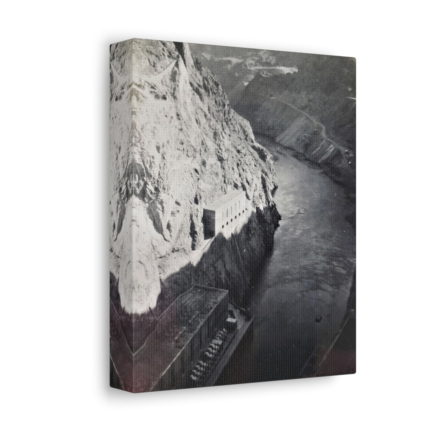 Boulder Dam Stretched Canvas