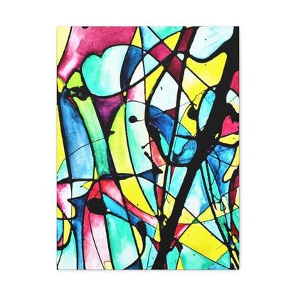 Alien Lady Canvas Gallery Wraps 18″ x 24″ 1.25"