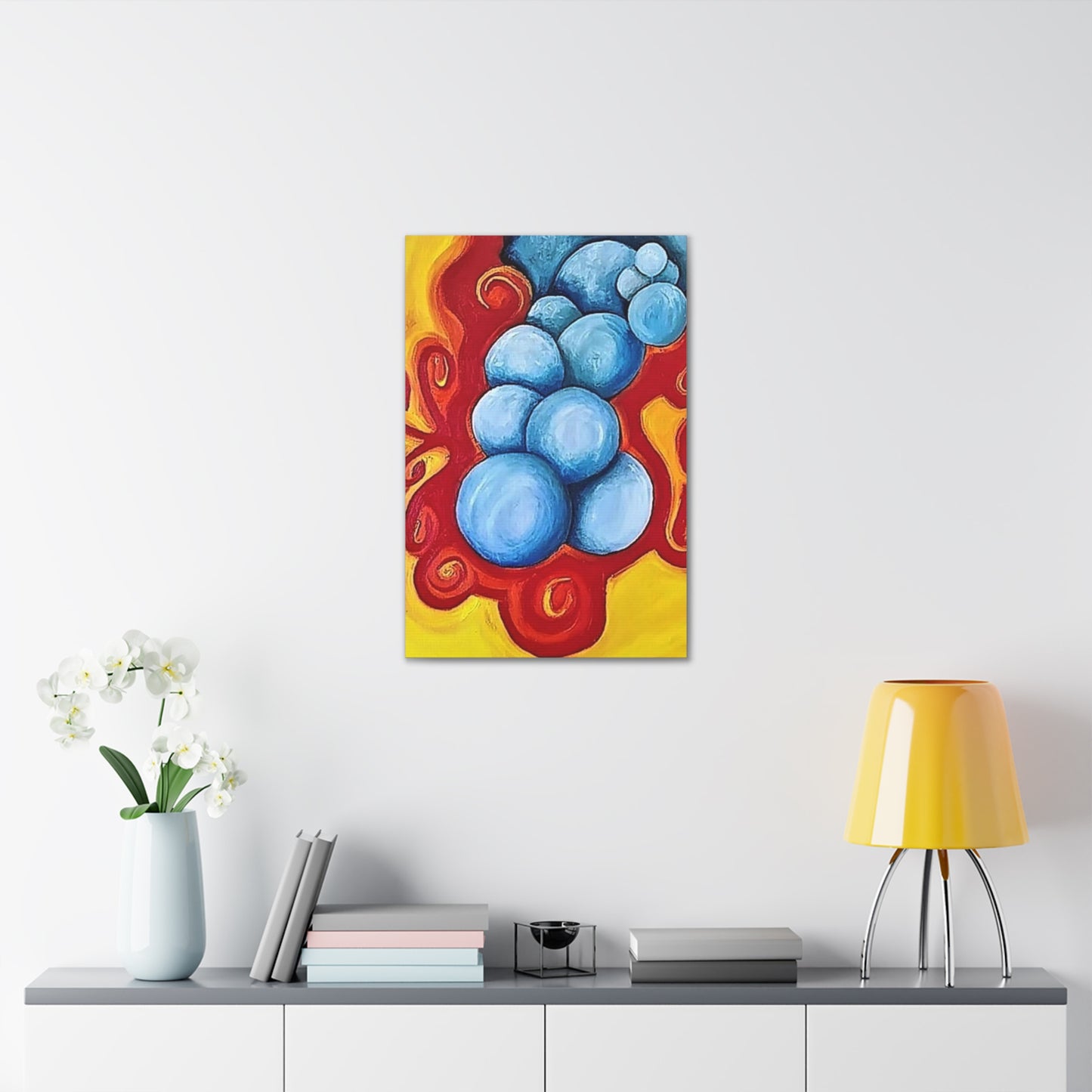 Blue Balls Canvas Gallery Wraps