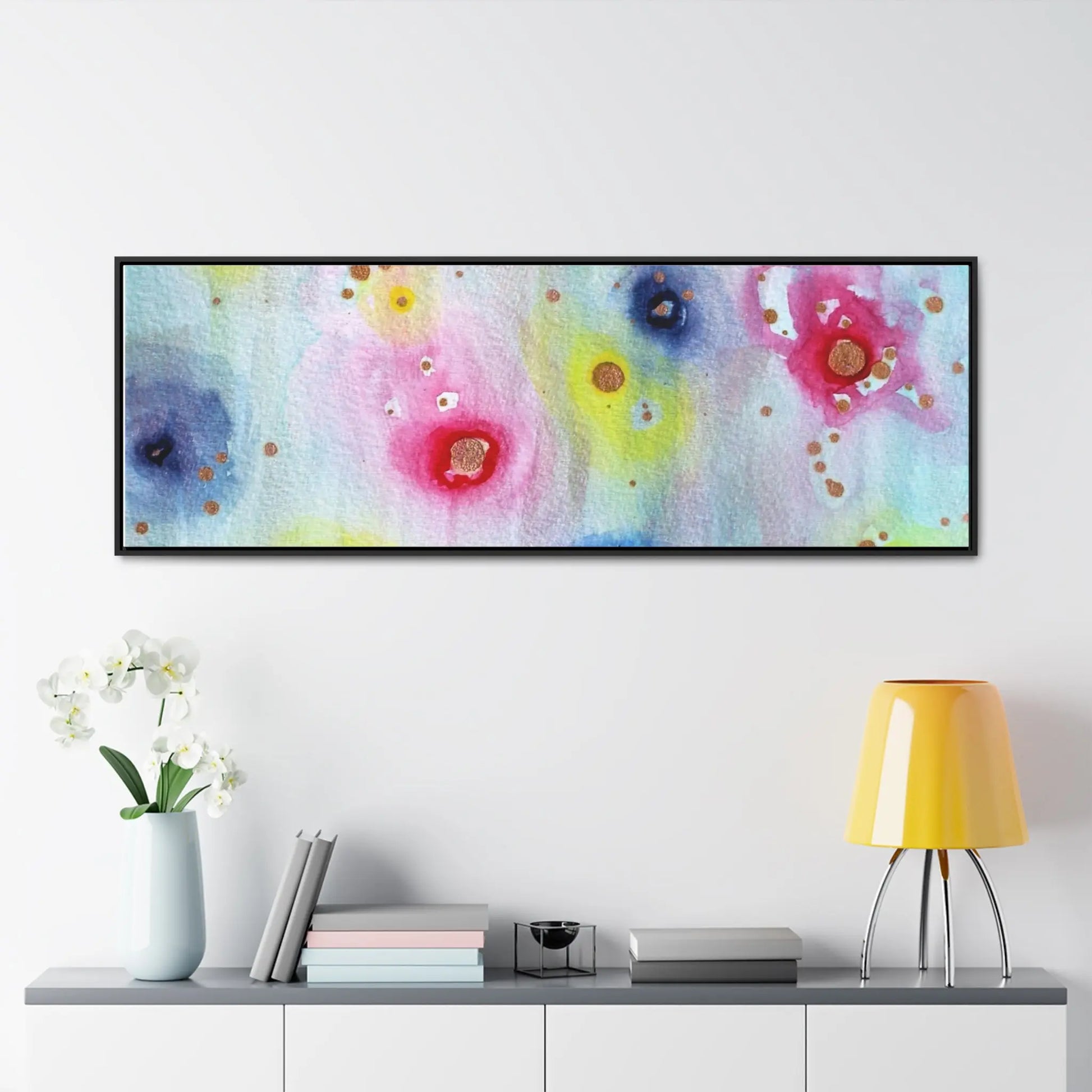 Raining Blooms Gallery Canvas Wraps, Horizontal Frame