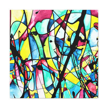 Alien Lady Canvas Gallery Wraps 24″ x 24″ 1.25"