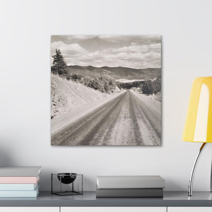 Western Road Canvas Gallery Wraps 20″ x 20″ 1.25"