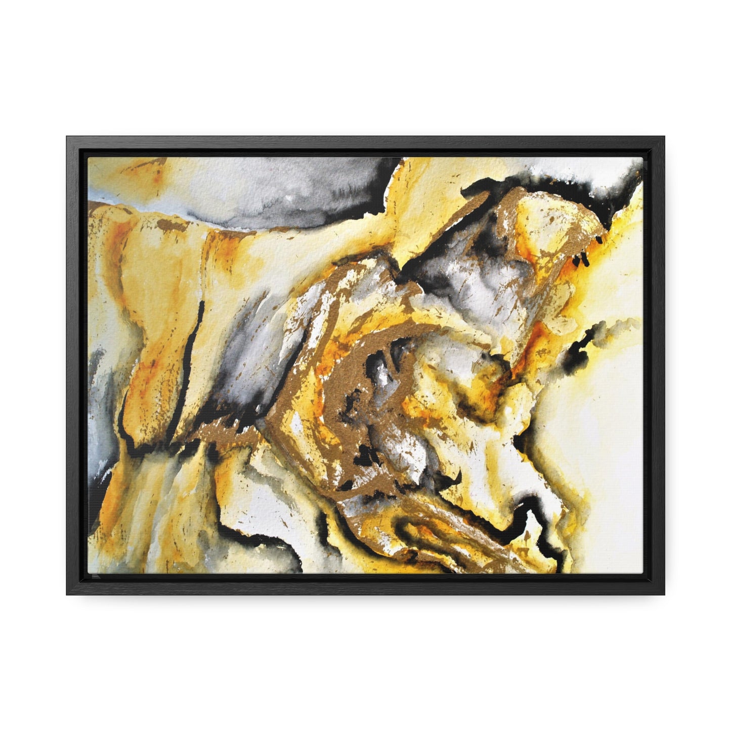 Tiger Stripe Gallery Canvas Wraps, Horizontal Frame