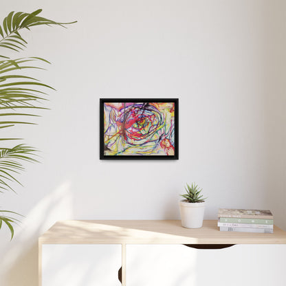 The Eye Framed Art Print - Kia Day Design