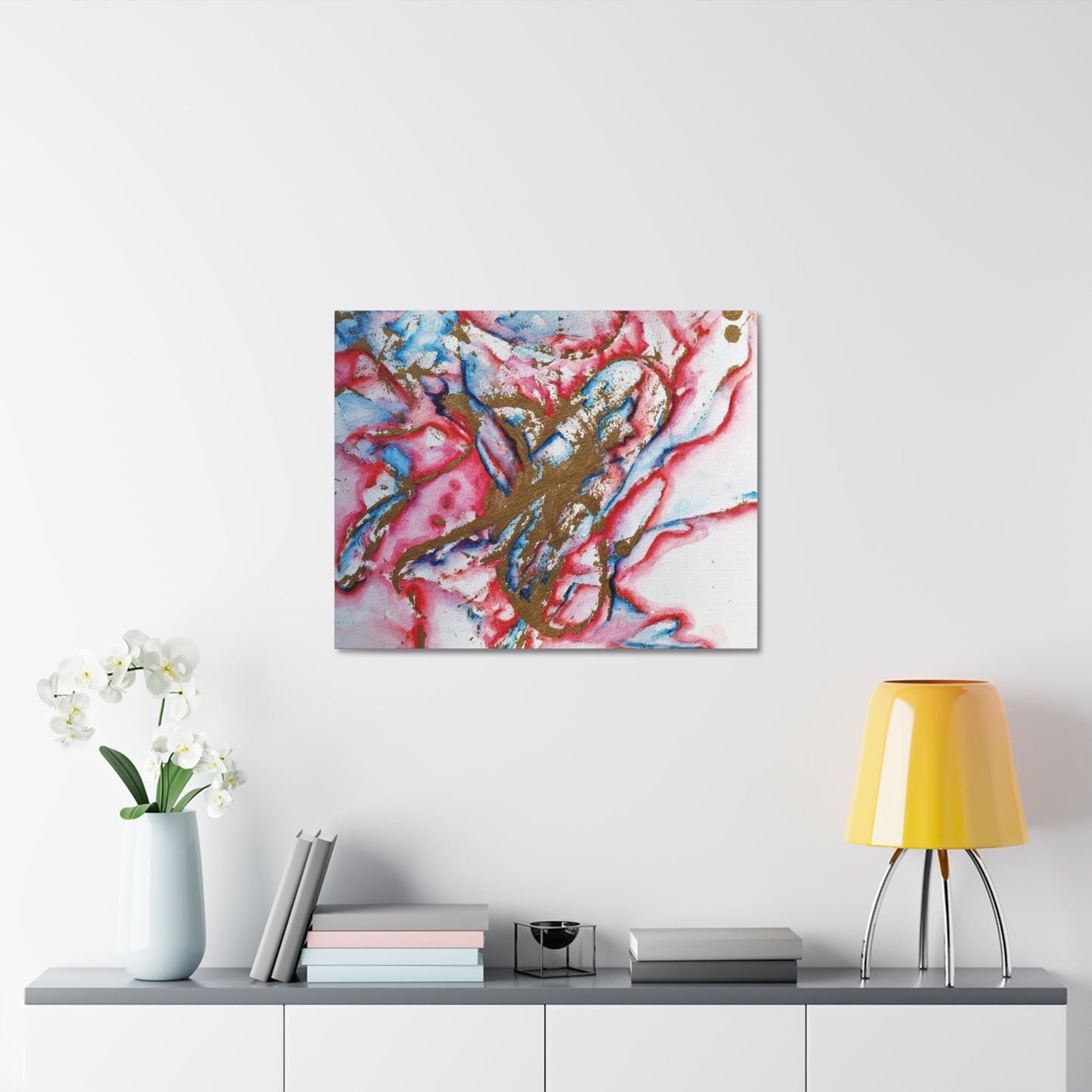 Abstract Love Stretched Canvas