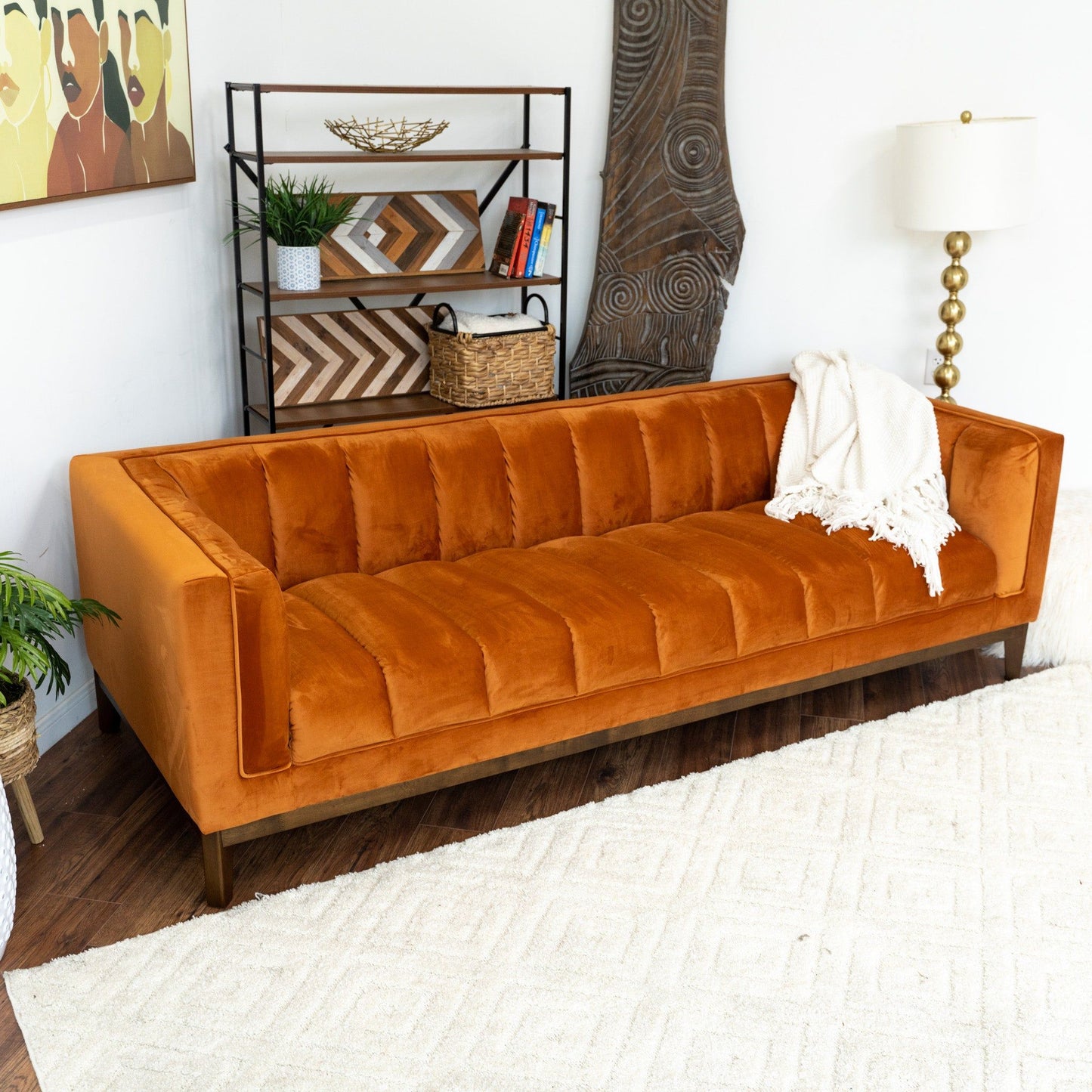 Melissa - Mid Century Modern Sofa- HouseOfZazla- {{Product type}}
