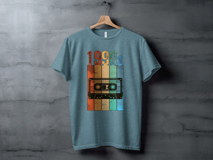 Vintage Cassette Tape with 1990s Design Retro T-Shirt- Cloud 16 Clothing Co.- {{Product type}}