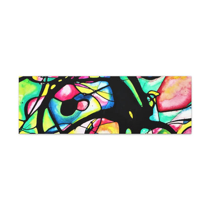 Peacock Canvas Gallery Wraps 36″ x 12″ 1.25"