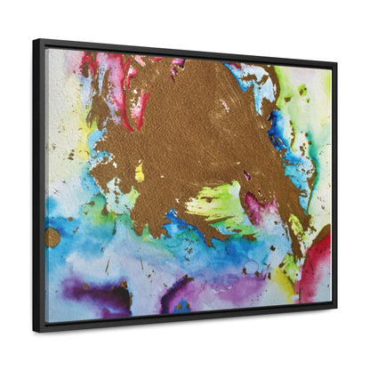 Through The Vapor Gallery Canvas Wraps, Horizontal Frame