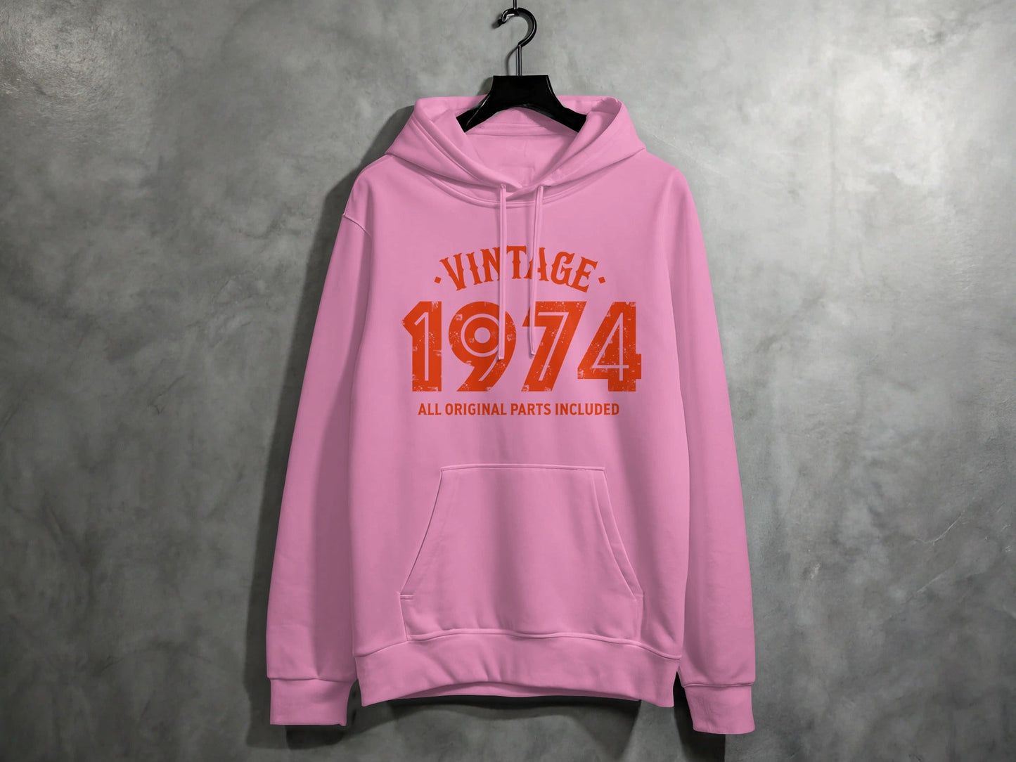 Vintage 1974 All Original Parts Included Design Hoodie- Cloud 16 Clothing Co.- {{Product type}}