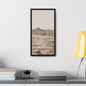 West Gallery Canvas Wraps Vertical Frame 10″ x 20″ Premium Gallery Wraps (1.25″) Black