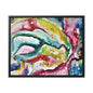 Cosmic Face Gallery Canvas Wraps, Horizontal Frame 20″ x 16″ Premium Gallery Wraps (1.25″)