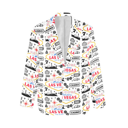 Baha Ranch Yeehaw Cowboy Vegas Western Blazer - - Jackets & Blazers