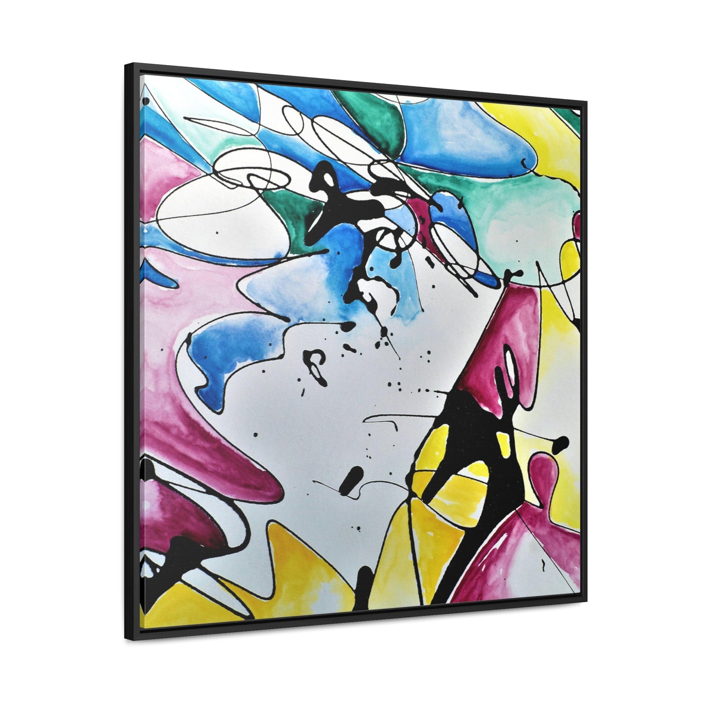 Sophisticated Lady Gallery Canvas Wraps, Square Frame