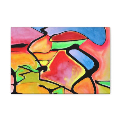 Atomic Dog Canvas Gallery Wraps 18″ x 12″ 1.25"