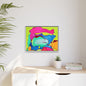 Kool Kid Matte Canvas Framed - Kia Day Design