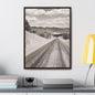 Western Road Gallery Canvas Wraps Vertical Frame 18″ x 24″ 1.25" Walnut