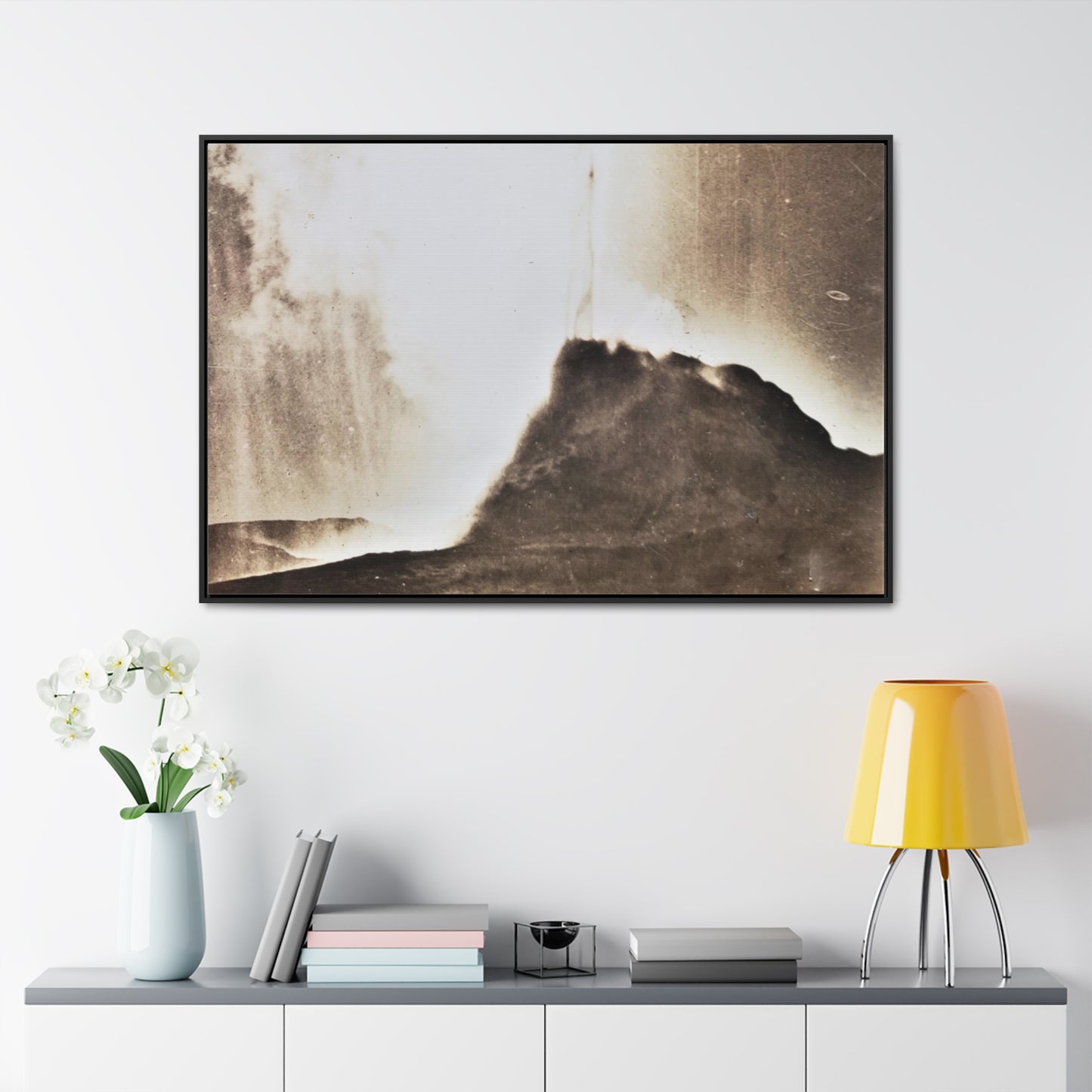 White Dome Geyser Yellowstone Gallery Canvas Wraps, Horizontal Frame