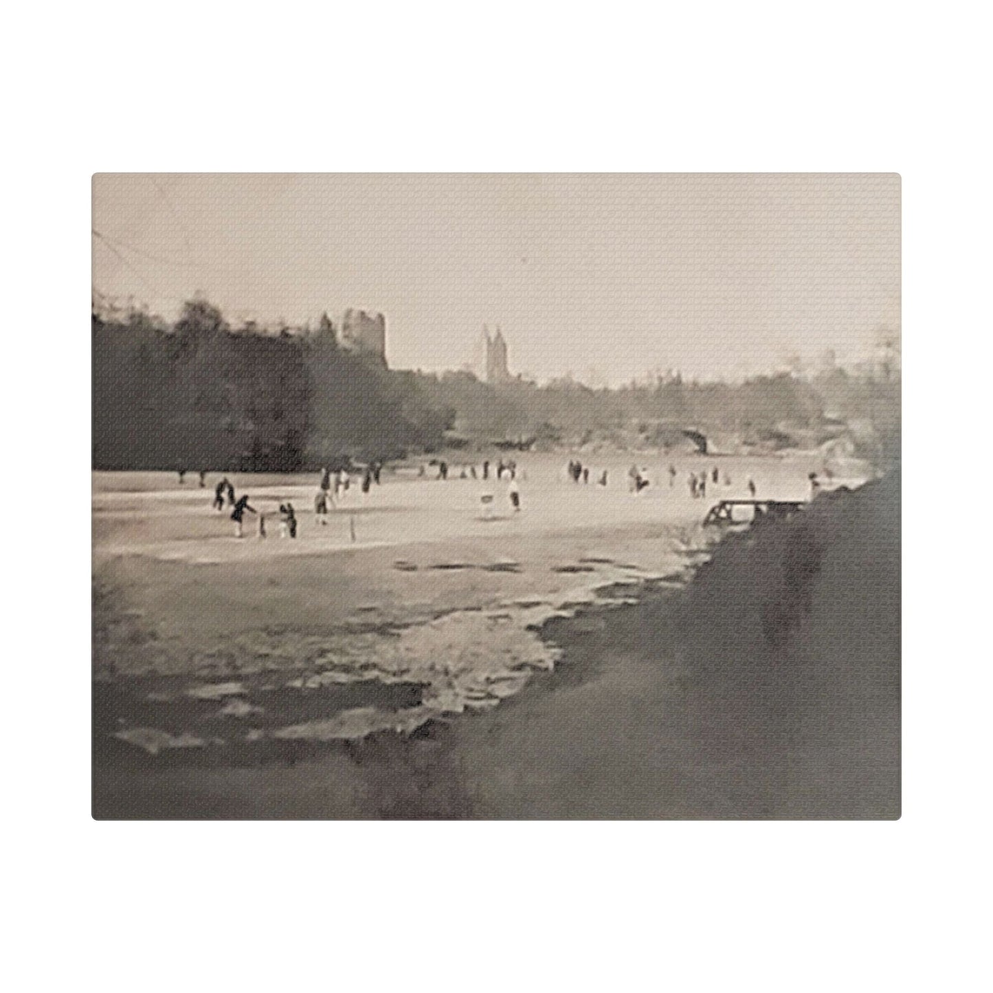 Central Park Satin Canvas Stretched 10″ x 8″ (Horizontal) 1.5"