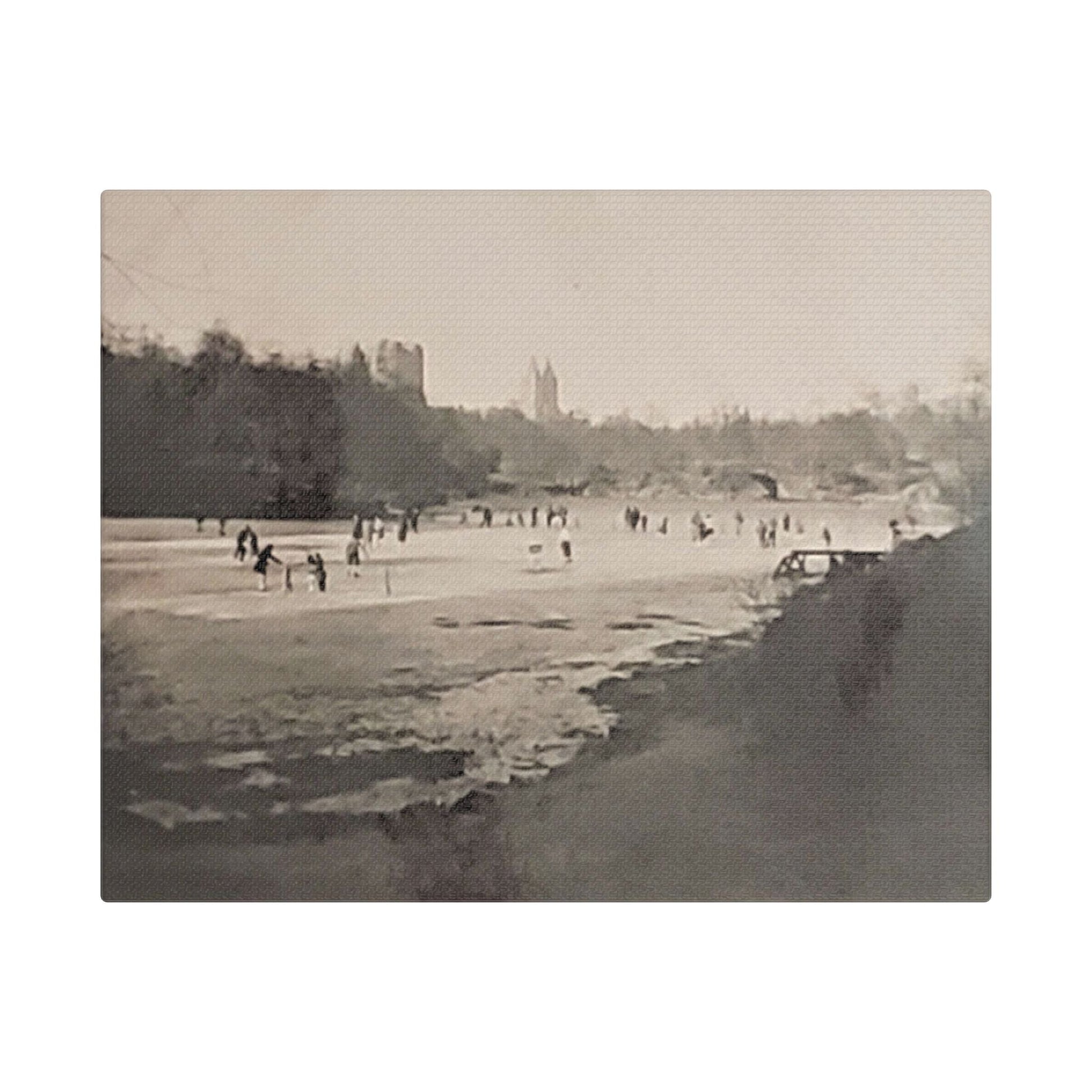 Central Park Satin Canvas Stretched 10″ x 8″ (Horizontal) 1.5"