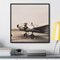 Refueling Mid-Contintent Chief Line 1939 Gallery Canvas Wraps Square Frame 24″ x 24″ Premium Gallery Wraps (1.25″)