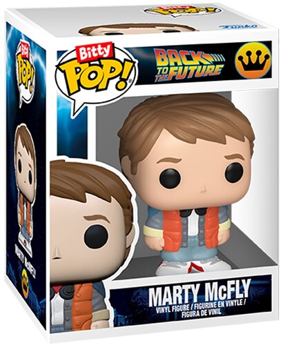 Funko Bitty POP! Rides: Back to the Future Marty McFly and Time Machine- Back to the Future™- {{Product type}}