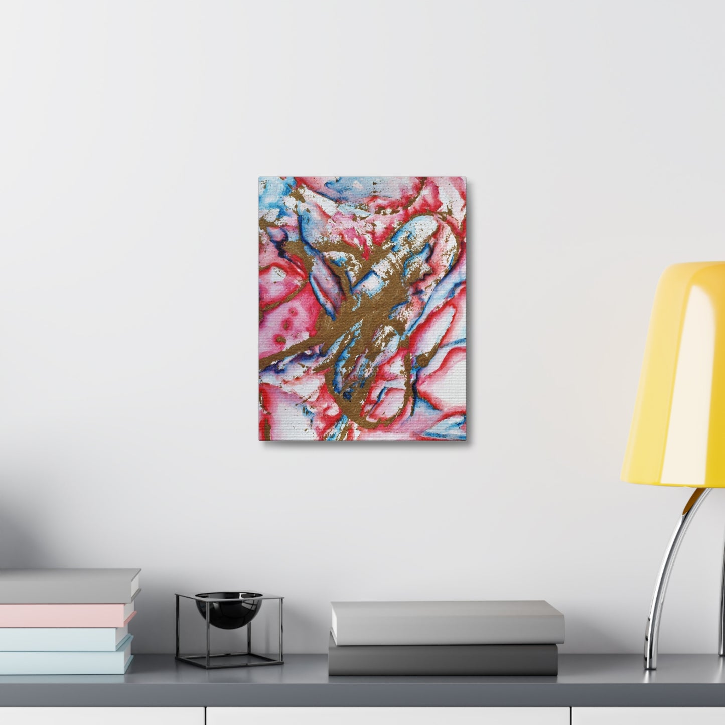 Abstract Love Stretched Canvas