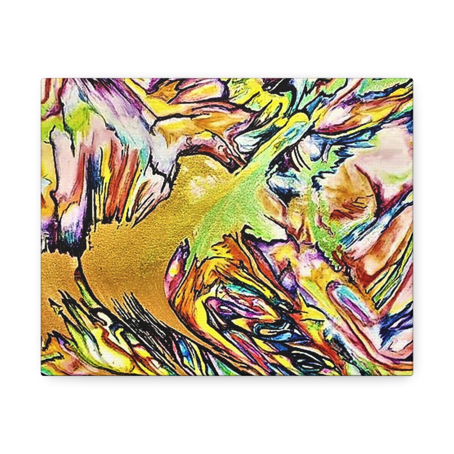 Phoenix Rising Stretched Canvas