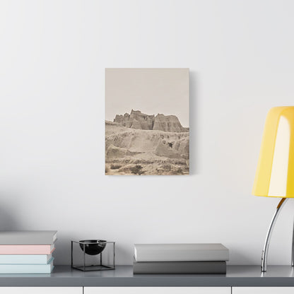 West Satin Canvas Stretched