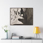 Tunnel at The Needles Gallery Canvas Wraps Horizontal Frame 40″ x 30″ Walnut Premium Gallery Wraps (1.25″)