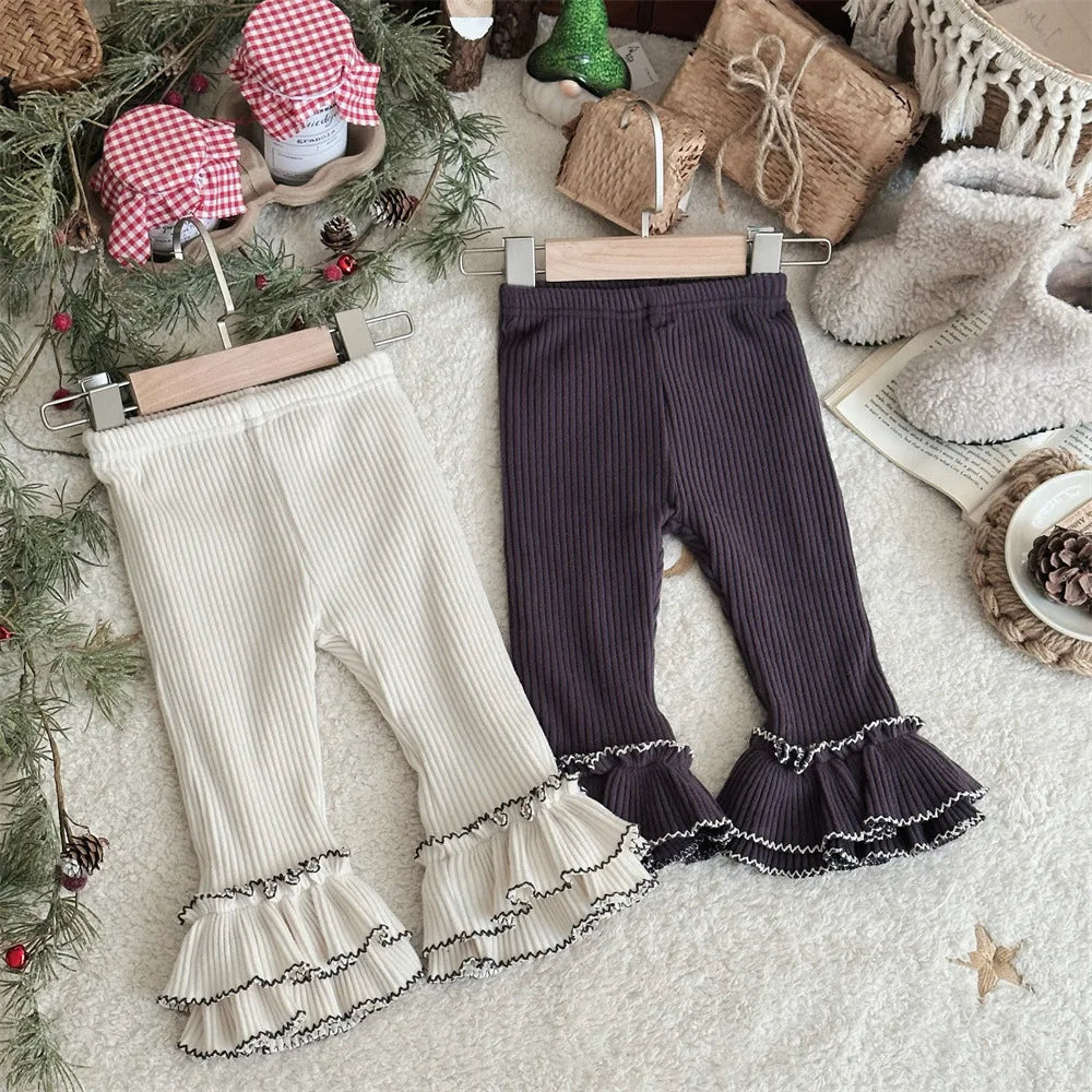 Infant Ruffled Flare Pants