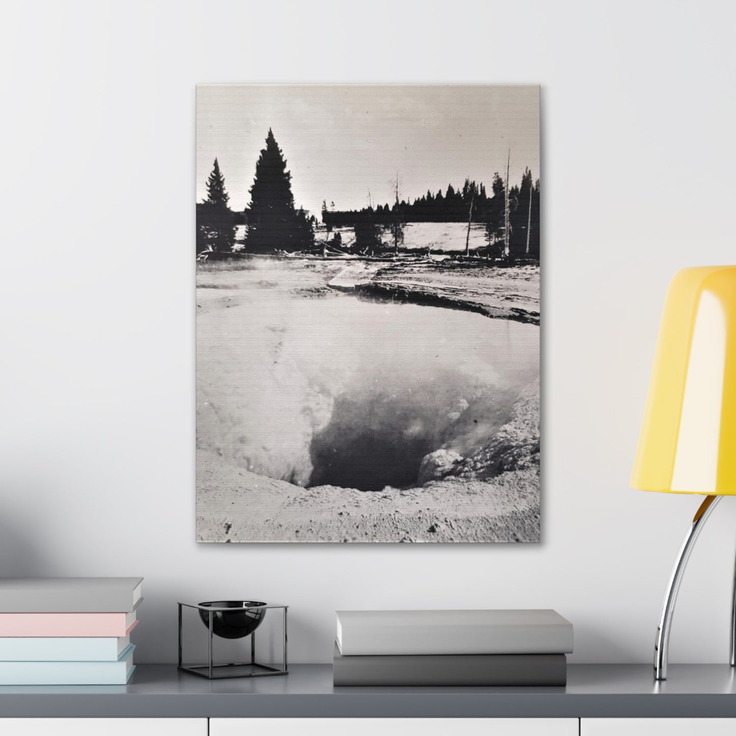 Morning Glory Pool Yellowstone Canvas Gallery Wraps