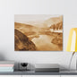 San Gabriel Dirt Fill Dam #1 Canvas Gallery Wraps Printify