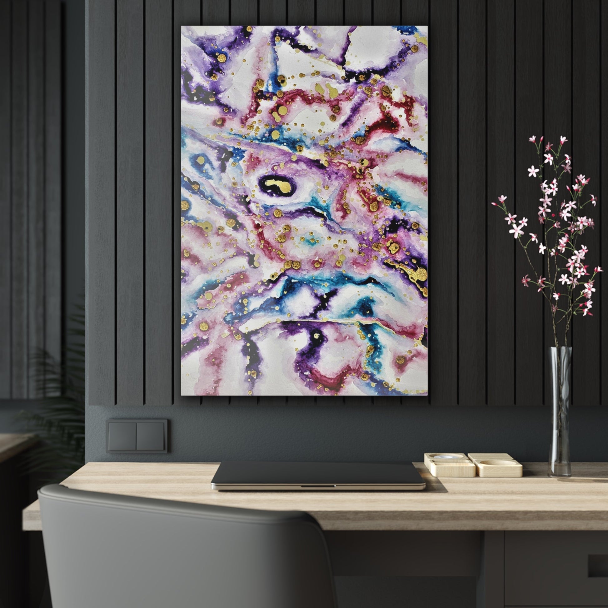 Cosmic Sky Acrylic Prints - 24" x 36" (Vertical) Glossy - Home Decor