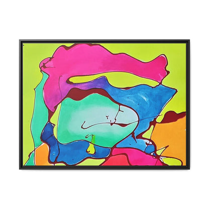 Kool Kid Matte Canvas Framed - Kia Day Design