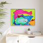 Kool Kid Matte Canvas Framed - Kia Day Design