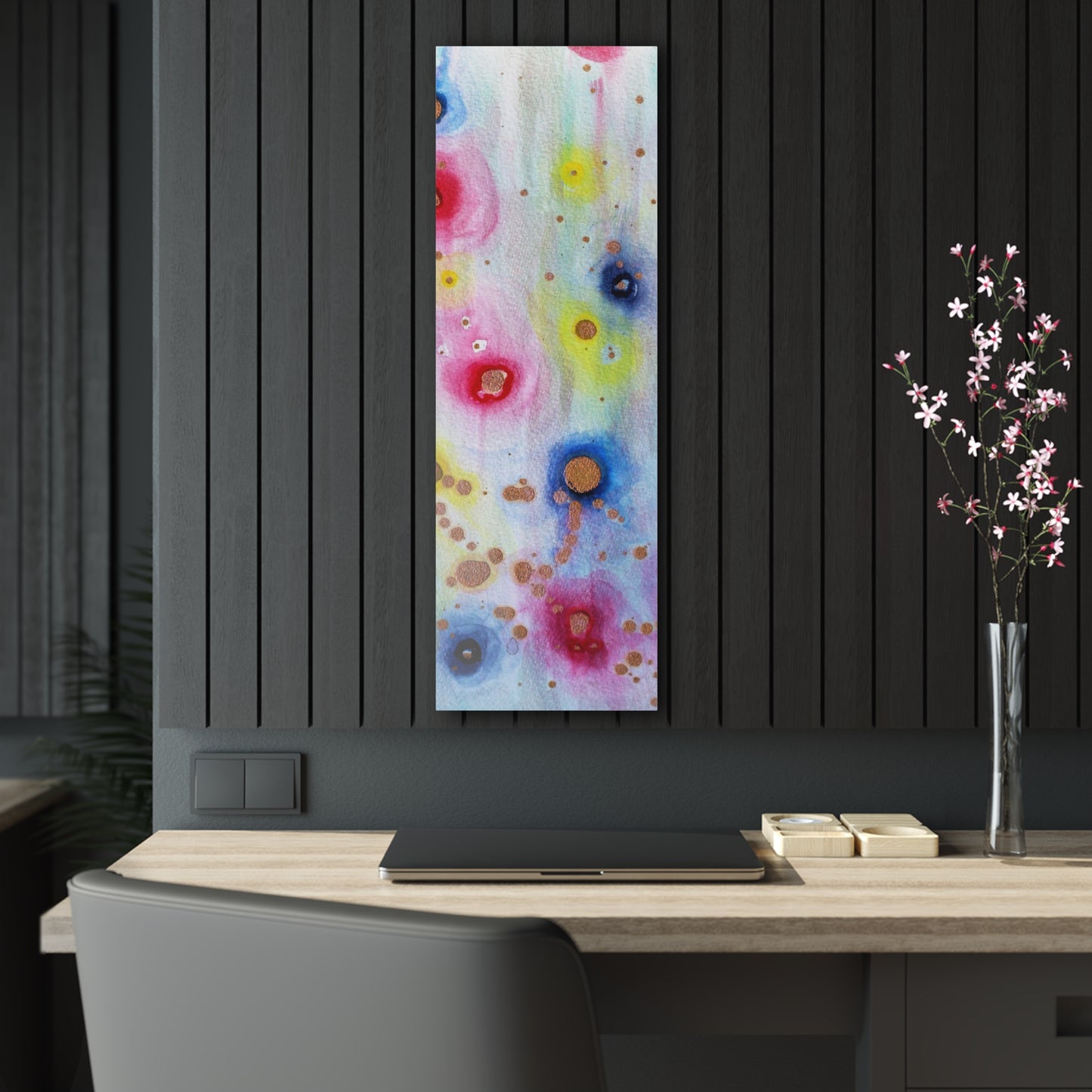 Raining Blooms Acrylic Prints