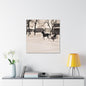 Carriage Ride Canvas Gallery Wraps 30″ x 30″ 1.25"