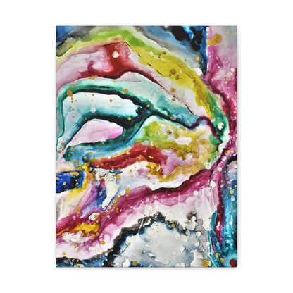 Cosmic Face Canvas Gallery Wraps 12″ x 16″ 1.25"