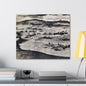 Springs at top of Jupiter Terrace Yellowstone Canvas Gallery Wraps 24″ x 20″ 1.25"