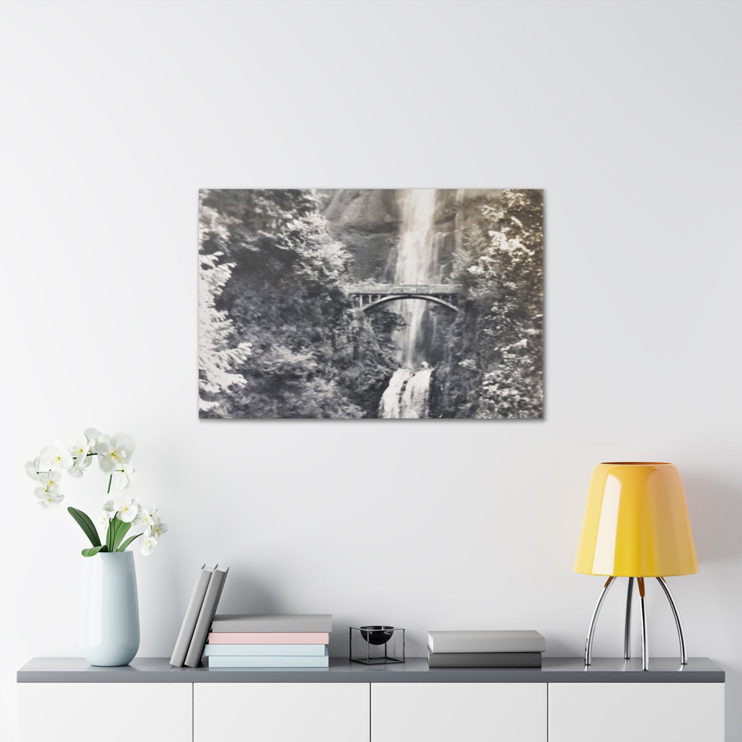 Multnomah Falls Oregon Canvas Gallery Wraps